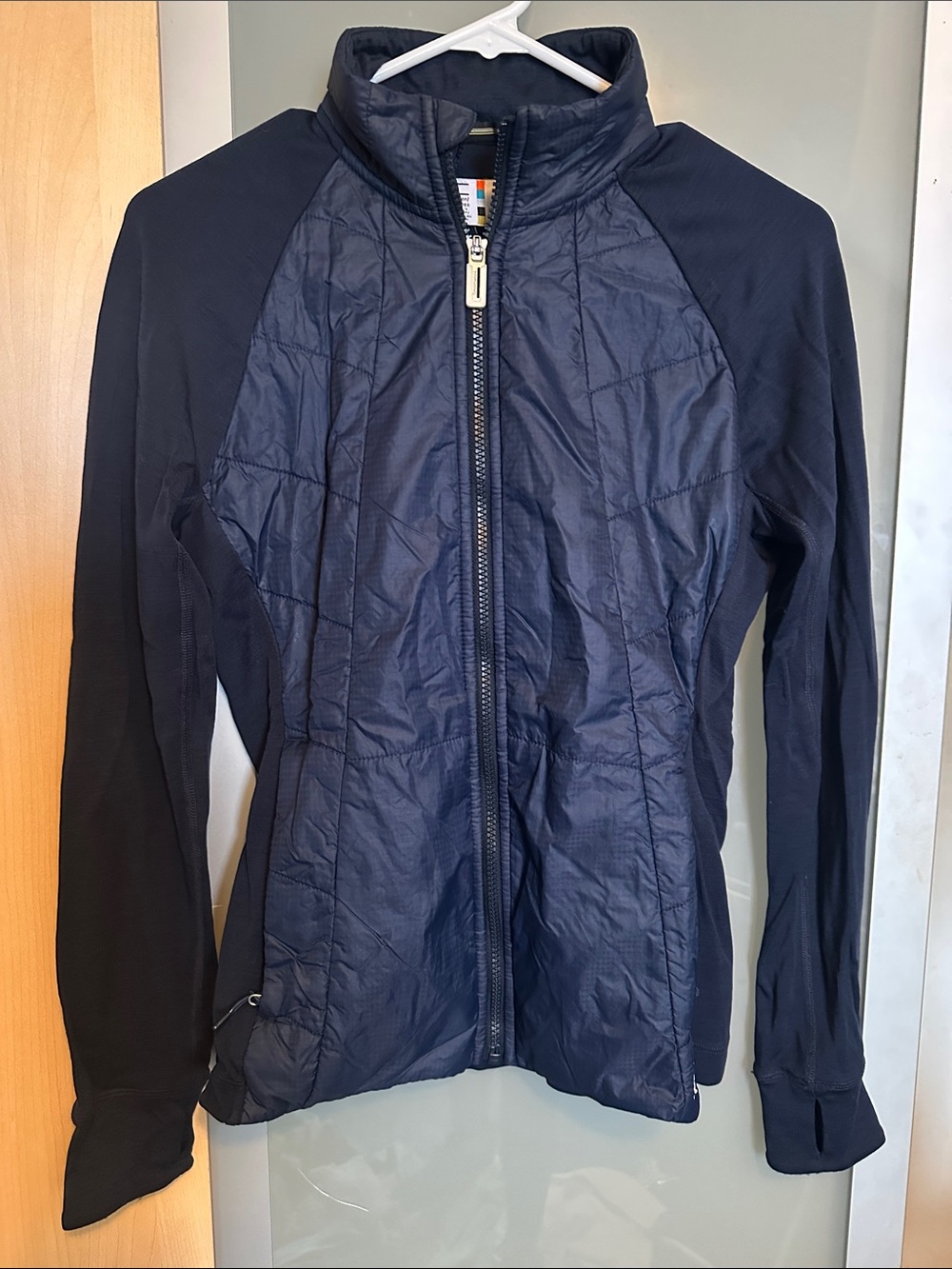 Smartwool Women's Navy Quilted Jacket - Lightweight Active Layer